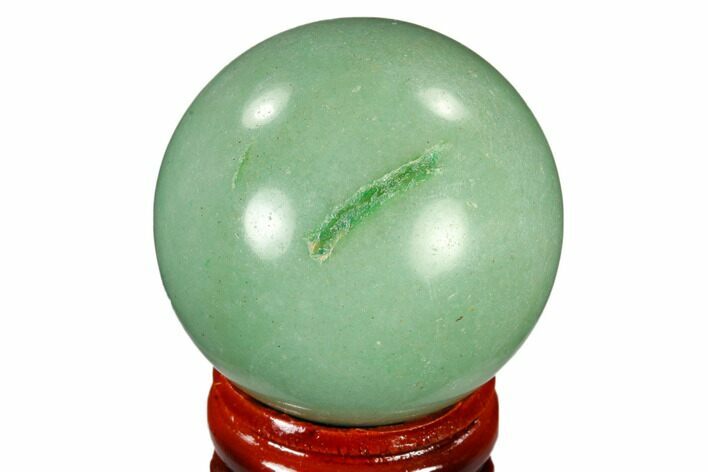 Polished Green Aventurine Sphere - China #115997